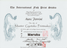 Marc Porrini gyotaku artist Marc Porrini gyotaku artist
